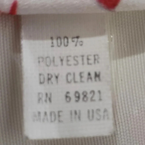 Vintage MLB Philadelphia Phillies Baseball Ralph Marlin Neck Tie, Red/White/Blue - Picture 7 of 7